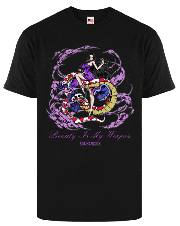 Kaos Beauty My Weapon – Boa Hancock One Piece | Orzora - Gambar 3
