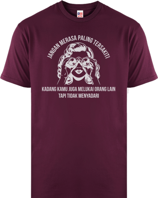 Orzora Kaos Custom - Jangan Merasa Tersakiti - Gambar 4