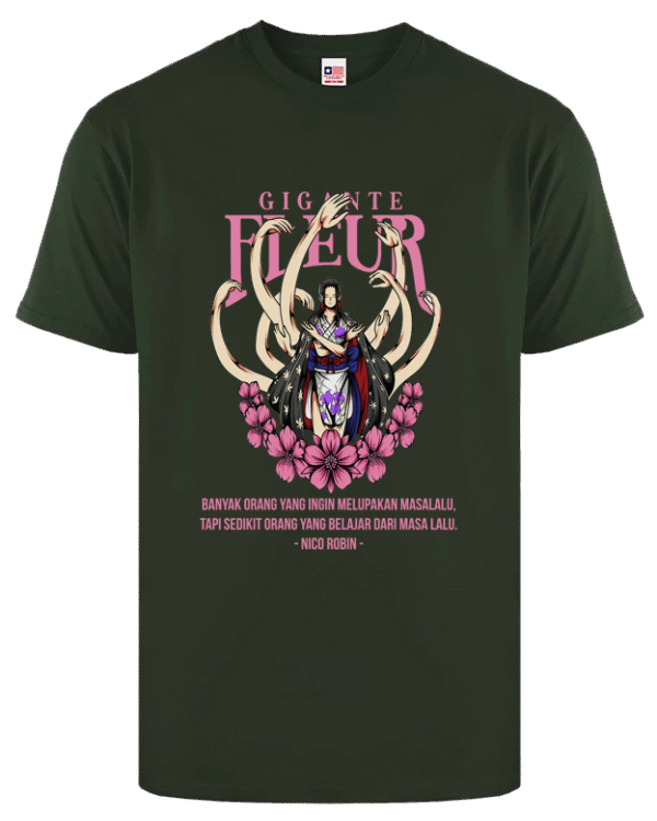 Orzora Kaos Custom - Anime Edition - Nico Robin - One Piece - Gambar 5