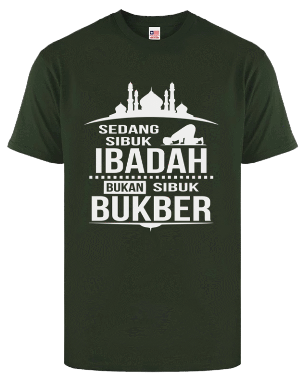 Kaos Islami – Sibuk Ibadah - Gambar 6