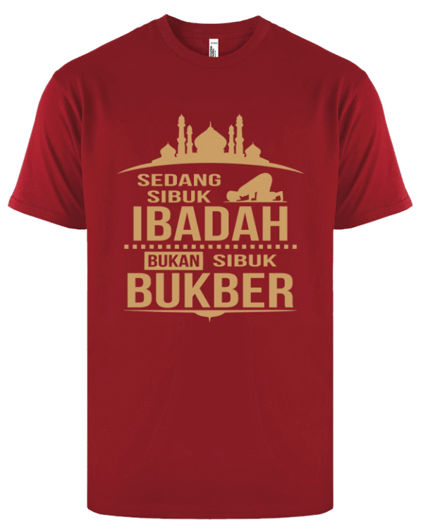Kaos Islami – Sibuk Ibadah - Gambar 5