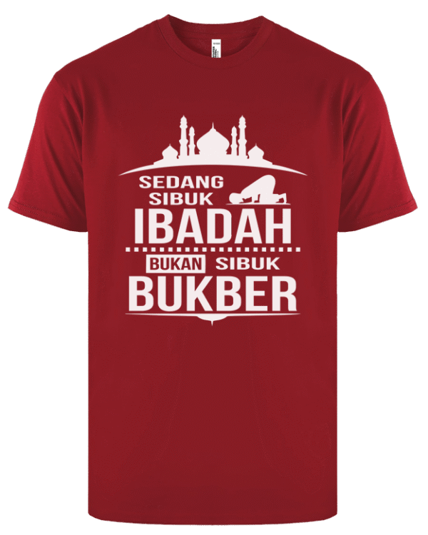 Kaos Islami – Sibuk Ibadah - Gambar 4